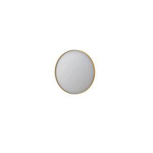 Spiegel SP15 rond verzonken in alu kader Ø600mm mat goud SANIBELL 