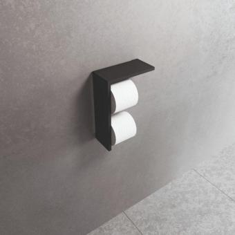 Dubbele toiletrolhouder