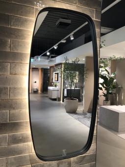 Spiegel contour stalen kader 400x800mm