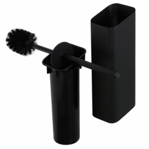 SHIFT BLACK Toiletborstel met houder