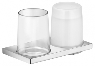 keuco glas en zeepdispenser